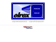 Tablet Screenshot of elrexmfg.com